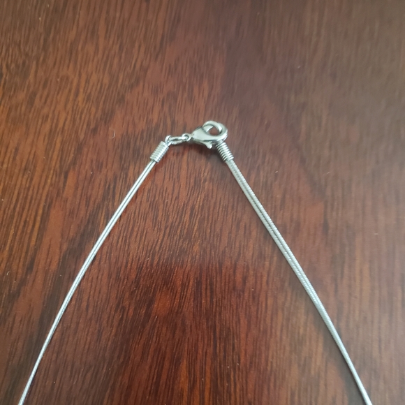 Light Blue Necklace - Picture 3 of 4